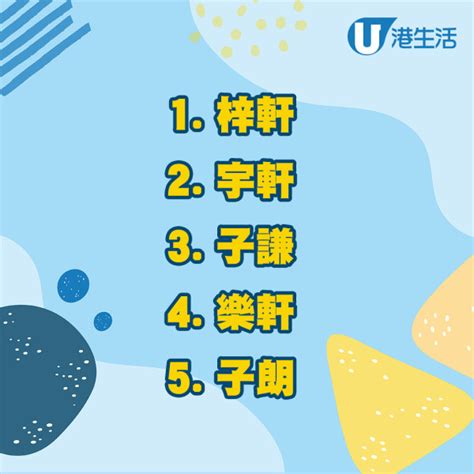 香港名字男|2024香港100大最熱門中英文名排行榜 「嘉俊」及「嘉。